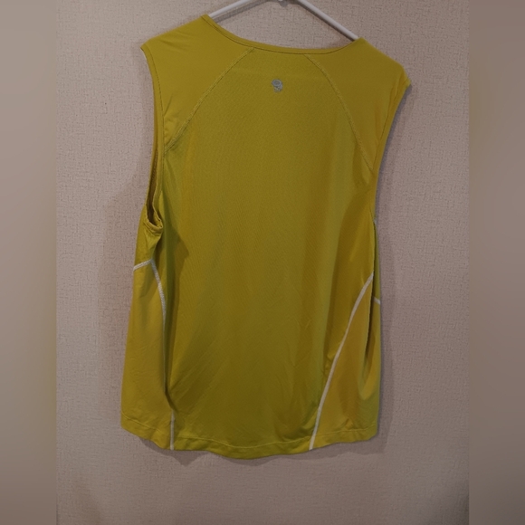 Mountain Hardwear Yellow Muscle Tee Sz XL - Picture 4 of 4